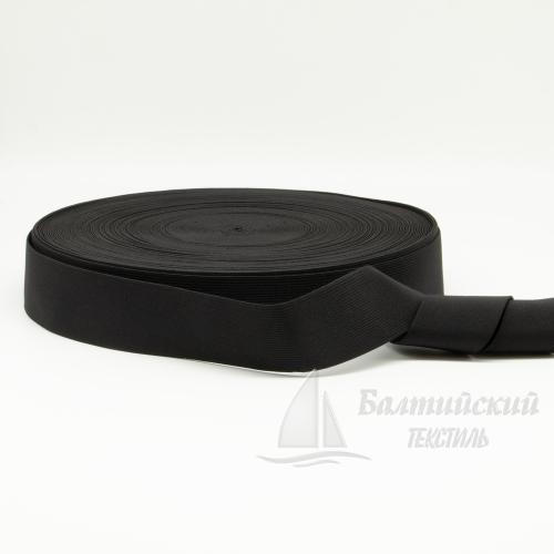 Резинка ткацкая 40мм черная РБ Резинка ткацкая 40мм черная РБ