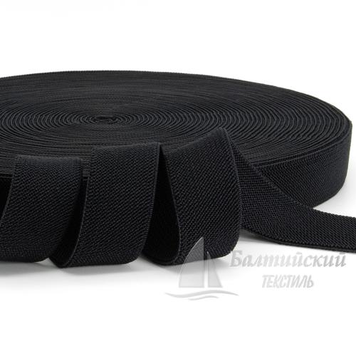 Резинка помочная 30мм черный РБ