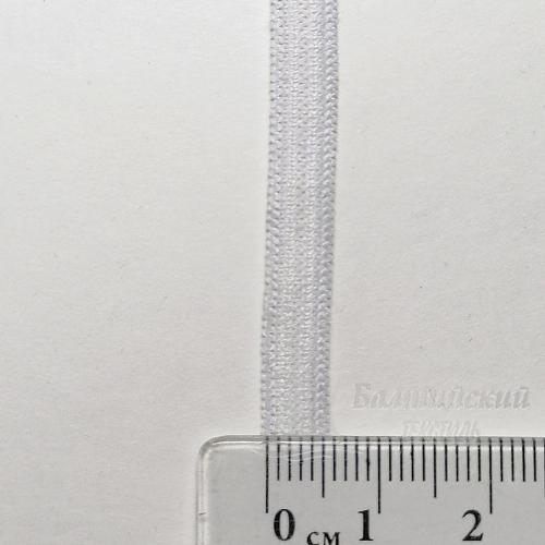 Резинка вязаная 5мм белая