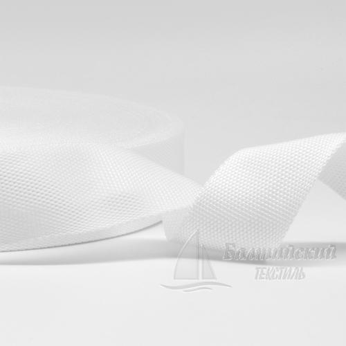 Тесьма стропольная 40мм 22,0г белая