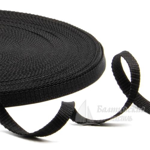 Тесьма стропольная 10мм 4,7г черная Тесьма стропольная 10мм 4,7г черная