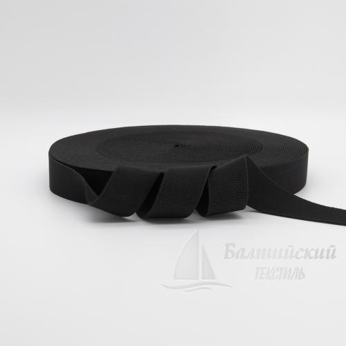 Резинка ткацкая 25мм черная РБ