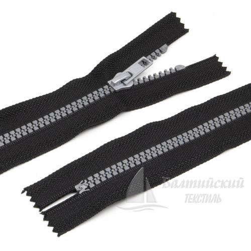 Молния трактор неразъемная Т5 18см черный звено серый БТ