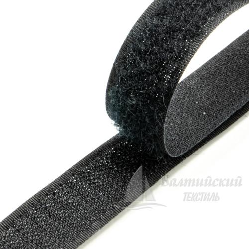 Лента-контакт 20мм (эконом) черная