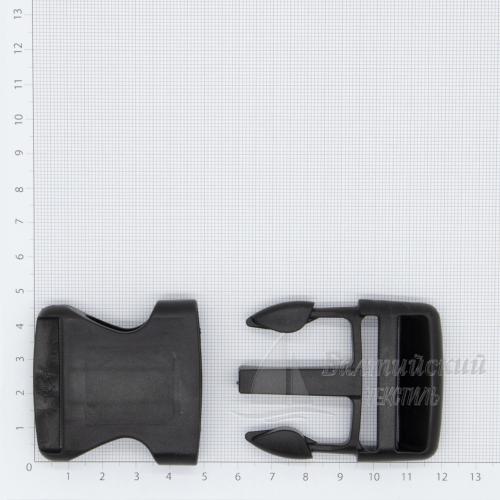 Пряжка-замок FQL 40мм черная