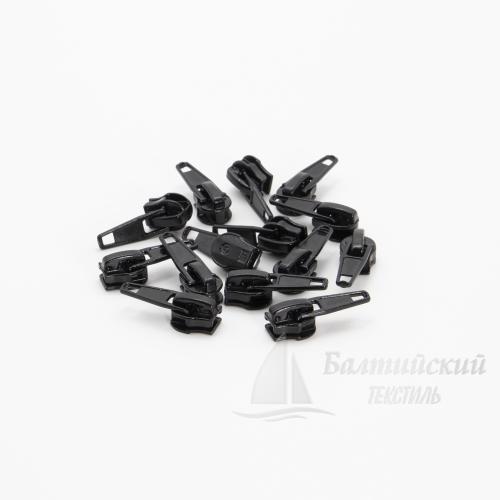 Бегунок для витой молнии Т5 автомат черный БТ