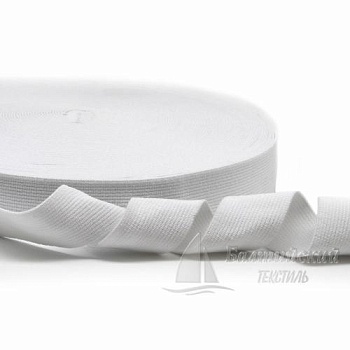 Резинка ткацкая 30мм белая РБ. Цена от 13,49 р. в Иваново