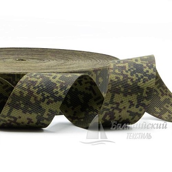 Тесьма стропольная 50мм КМФ. Цена от 118,21 р. в Иваново