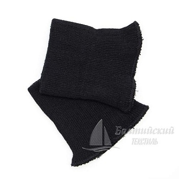 Манжеты трикотажные 8*10см хл70%/пэ30% 1х1 бесшовные черные. Цена от 21 р. в Иваново