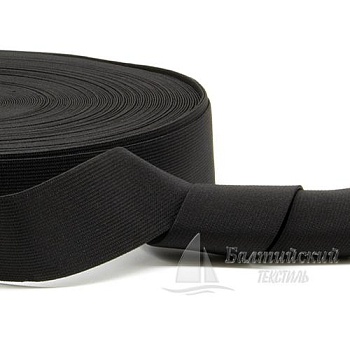 Резинка ткацкая 40мм черная РБ. Цена от 17,19 р. в Иваново