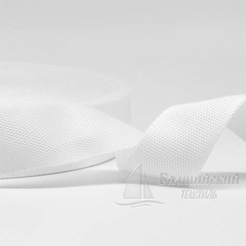 Тесьма стропольная 39мм белая. Цена от 8,05 р. в Иваново