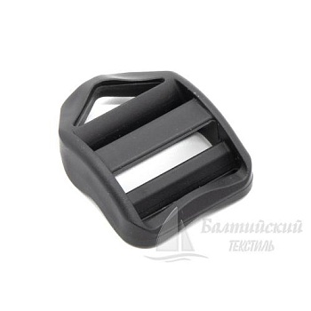 Пряжка 3 щели 25мм черная (рамка-регулятор) ПП. Цена от 1,82 р. в Иваново