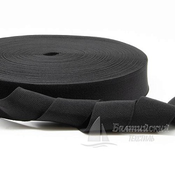 Резинка ткацкая 35мм черная. Цена от 18,51 р. в Иваново