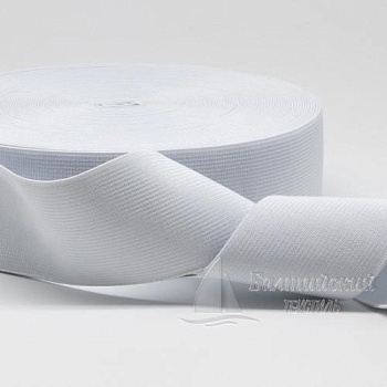 Резинка ткацкая 50мм белая БТ. Цена от 22,23 р. в Иваново