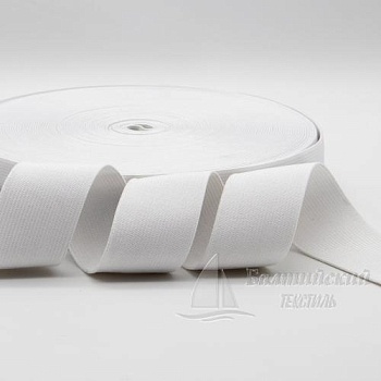 Резинка ткацкая 35мм белая БТ. Цена от 14,92 р. в Иваново