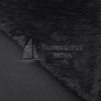 Мех искусственный мутон (150см) цв. черный. Цена от 329.00 в Иваново