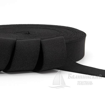 Резинка ткацкая 30мм черная. Цена от 15,16 р. в Иваново