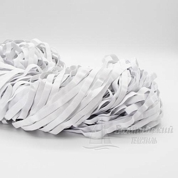 Резинка вязаная 10мм белая. Цена от 3,18 р. в Иваново