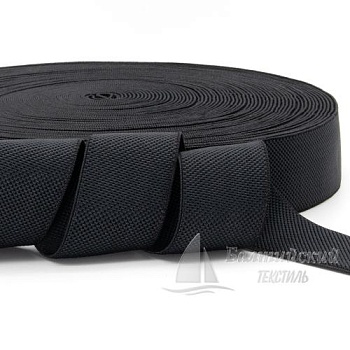 Резинка помочная 40мм черный РБ. Цена от 33,57 р. в Иваново