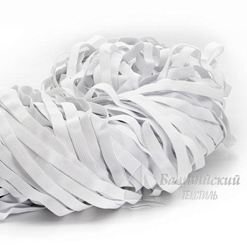 Резинка вязаная 10мм белая РБ. Цена от 2,67 р. в Иваново