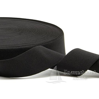 Резинка ткацкая 35мм черная РБ. Цена от 15,61 р. в Иваново