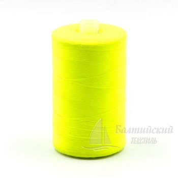 Нитки 45 (2500м) армированные ТМ #S258  флуор. желтый Нитки 45 (2500м) армированные ТМ #S258  флуор. желтый