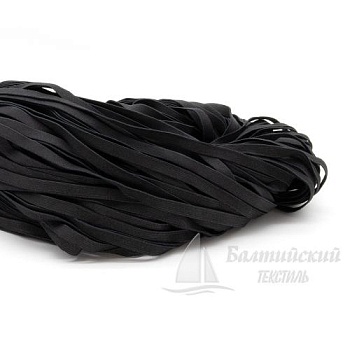 Резинка ткацкая 10мм черная. Цена от 6,64 р. в Иваново