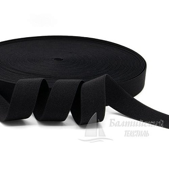 Резинка помочная 30мм черный БТ. Цена от 27,75 р. в Иваново